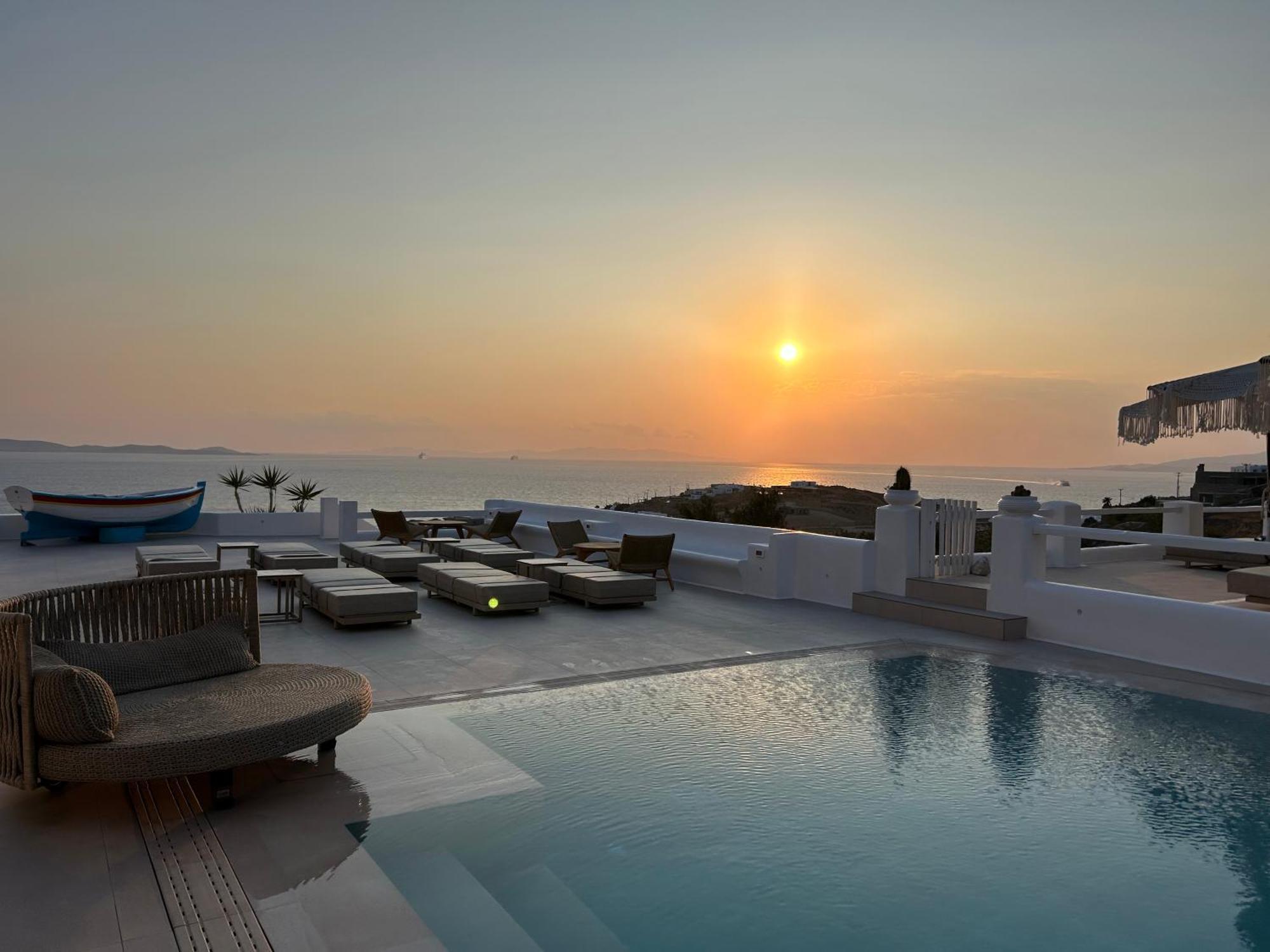 Paolas Sunset Agios Stefanos  Bagian luar foto